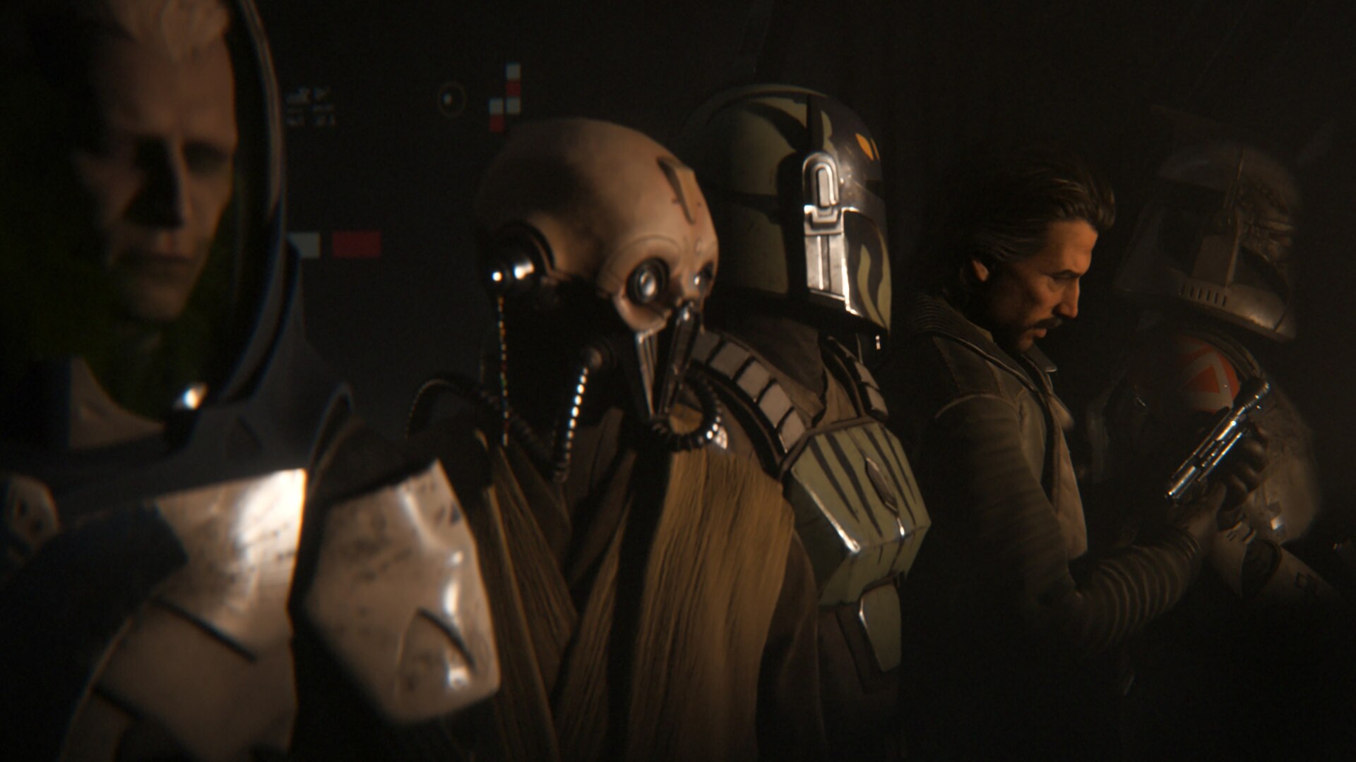 STAR WARS Zero Company official operator squad scene